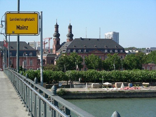 Blick auf Mainz